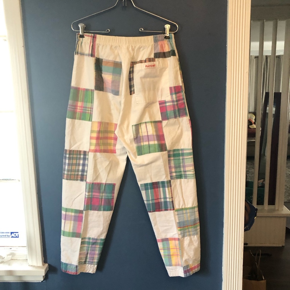 Patchit Vintage Preppy Patchwork Pants Golf Pants… - image 1